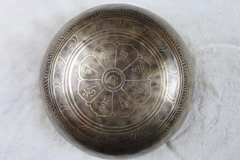 Zdobená tibetská mísa A#B 29cm