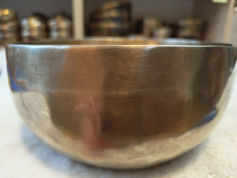 Matná tibetská mísa F#3, G 19,5cm