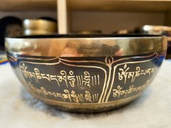 Zdobená tibetská mísa C3 25,5cm