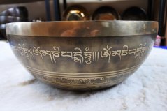 Zdobená tibetská mísa A#B 29cm