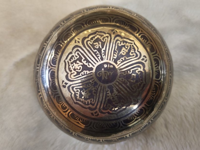 Zdobená tibetská mísa B3 14cm