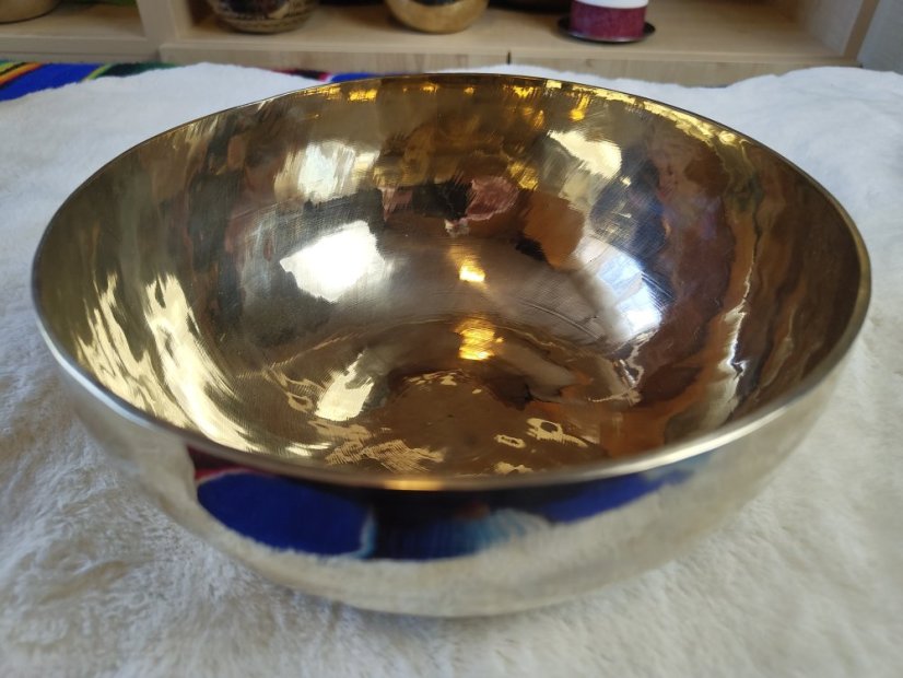 Lesklá tibetská mísa G#2 24cm