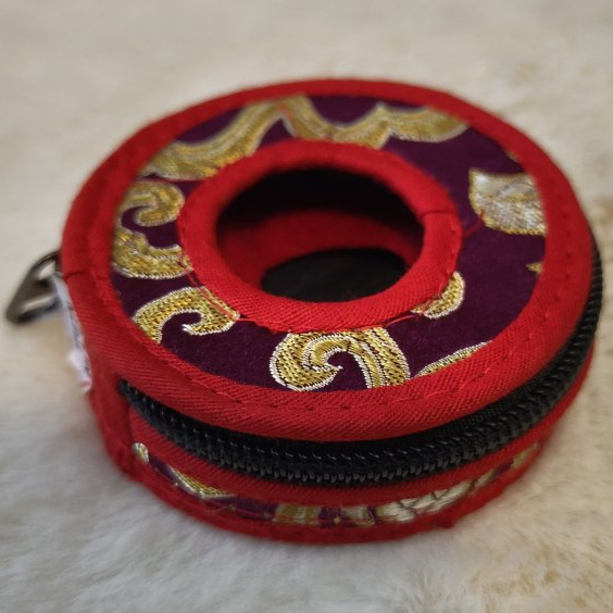 Obal na Tinkša činelky 7cm - různé barvy - Barva: Vínová