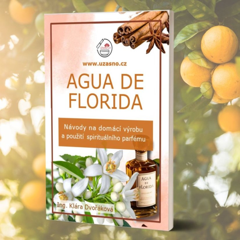 E-book s návodem na výrobu parfému Agua de Florida