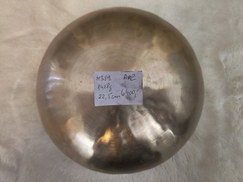 Matná tibetská mísa A#2 22,5cm