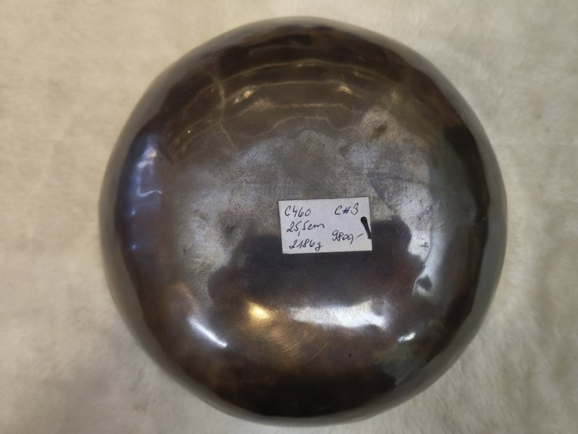 Černá tibetská mísa C#3 25,5cm