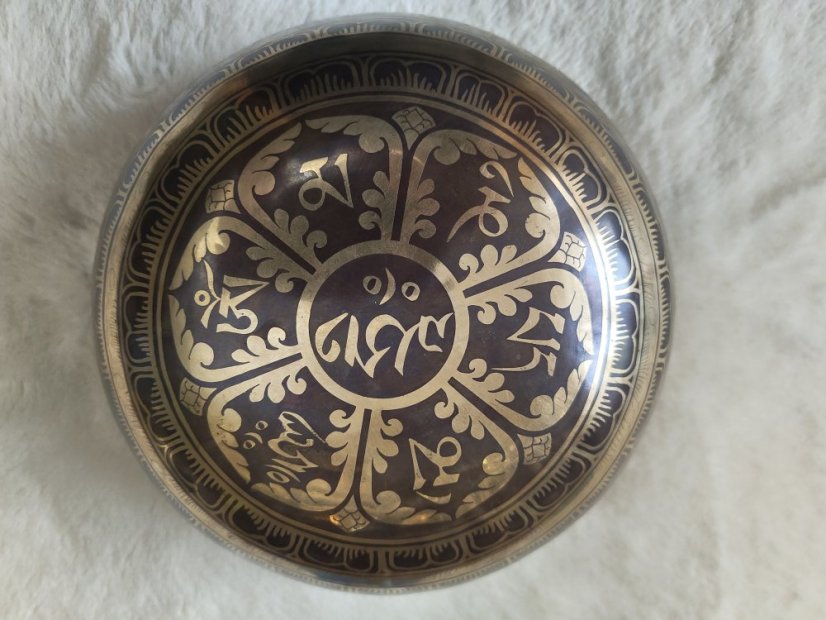 Zdobená tibetská mísa A2 24,5cm
