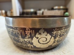Zdobená tibetská mísa B3 14cm