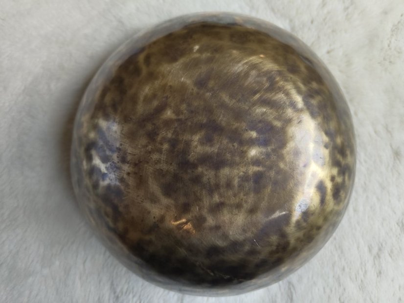Zlato-hnědá tibetská mísa C#3 22,5cm