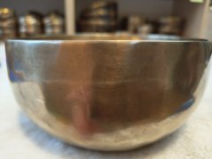 Matná tibetská mísa F#3, G 19,5cm