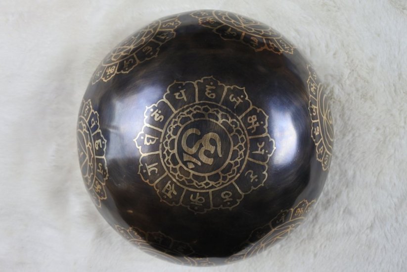 Zdobená tibetská mísa C3 23,5cm