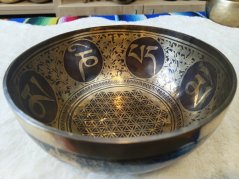 Zdobená tibetská mísa A2 24,5cm