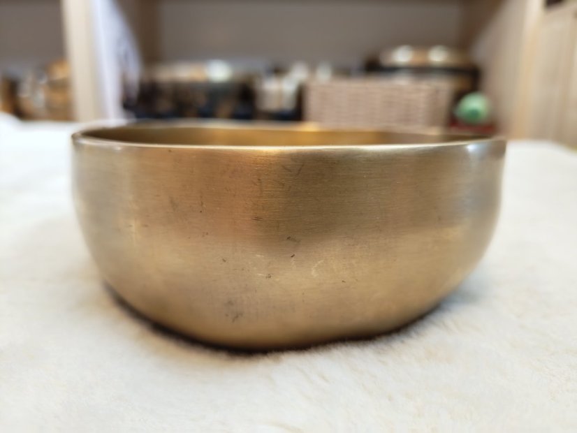 Matná tibetská mísa A#4 12,5cm