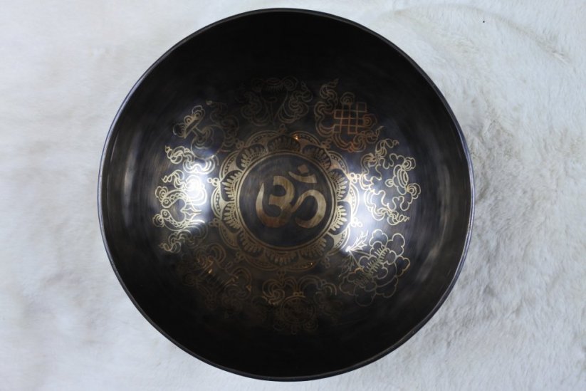 Zdobená tibetská mísa C3 23,5cm