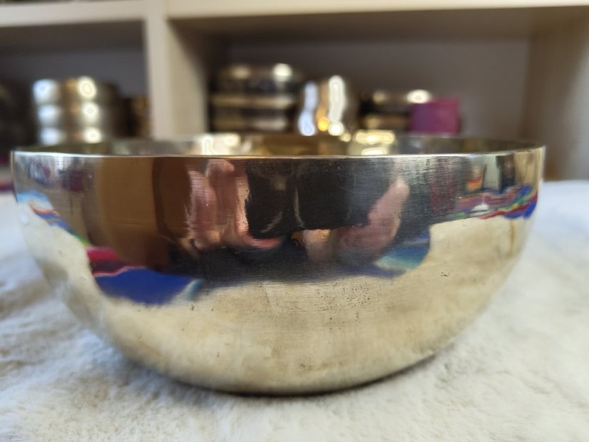 Lesklá tibetská mísa G#2 24cm