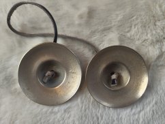 Tingša tibetské činelky s draky 7cm